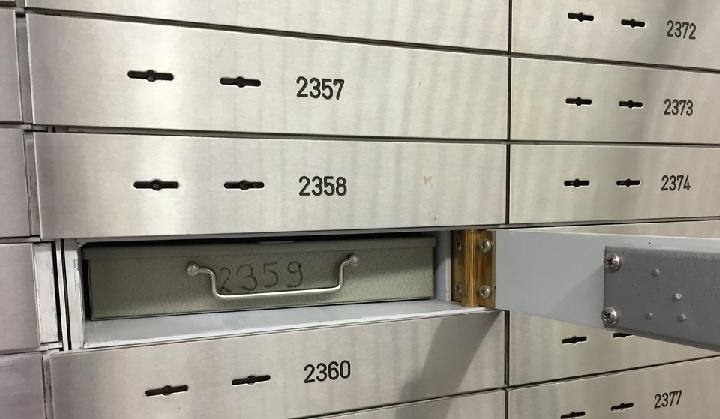 bank safety deposit boxes